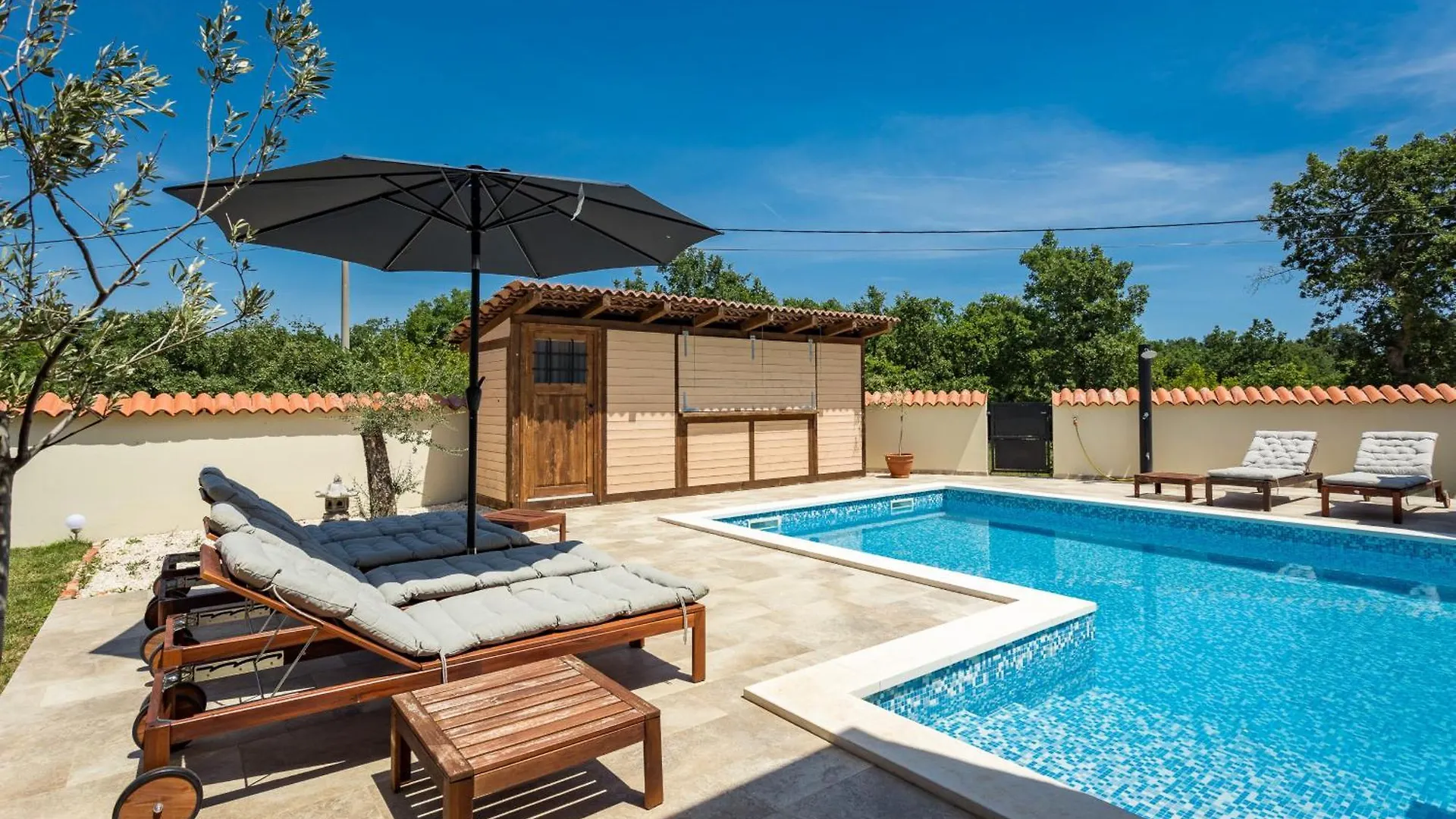 Villa Cirka In Central Istria For 14 Persons With Pool Heating & Pool Table Svetvincenat